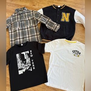 Boy’s Lot 10-12  Zara, SHEIN, Denim & Flower